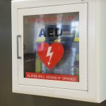 Would you know where the closest AED is located in the case of an emergency?